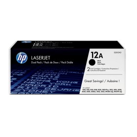 Tóner Original HP 12A Negro Tóner de HP, Tóners y tinta de impresora - Ref: M0510088, Precio: 183,67 €, Descuento: %