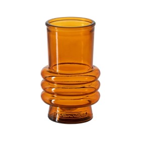 Vase Streifen Grau Gold Glas 14,5 x 22 x 14,5 cm (6 Stück) | Tienda24 - Global Online Shop Tienda24.eu