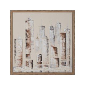 Quadro Home ESPRIT Astratto Moderno 80 x 3,5 x 80 cm (2 Unità) | Tienda24 - Global Online Shop Tienda24.eu