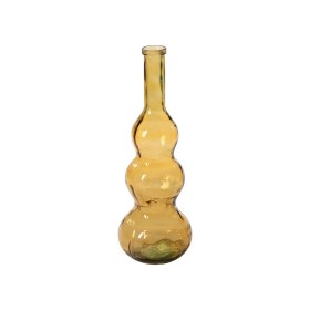 Vase Home ESPRIT grün Beige natürlich Metall Tropical 18 x 18 x 66 cm | Tienda24 - Global Online Shop Tienda24.eu