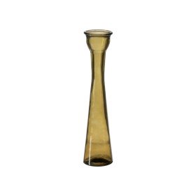 Vase Rayures Gris Doré verre 14,5 x 22 x 14,5 cm (6 Unités) | Tienda24 - Global Online Shop Tienda24.eu