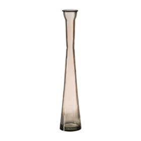 Vase Home ESPRIT Grey Crystal Modern 14 x 14 x 31,5 cm | Tienda24 - Global Online Shop Tienda24.eu