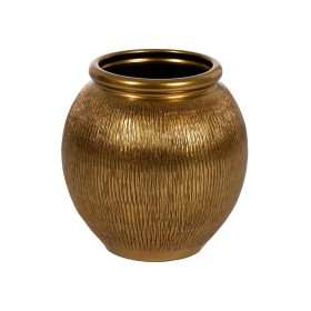 Vase Schwarz Creme aus Keramik 35 x 35 x 34 cm | Tienda24 - Global Online Shop Tienda24.eu