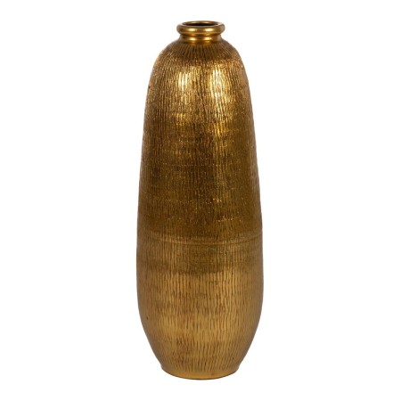 Vase Doré Céramique 30 x 30 x 80 cm | Tienda24 - Global Online Shop Tienda24.eu