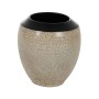 Vase Black Cream Ceramic 35 x 35 x 34 cm | Tienda24 - Global Online Shop Tienda24.eu