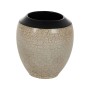 Vase Black Cream Ceramic 35 x 35 x 34 cm | Tienda24 - Global Online Shop Tienda24.eu