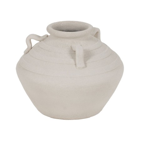 Vaso Bianco Ceramica 34 x 34 x 30 cm 34 x 34 x 27 cm | Tienda24 - Global Online Shop Tienda24.eu