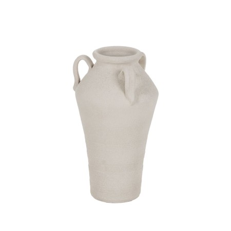 Vase Weiß aus Keramik 23 x 23 x 40 cm | Tienda24 - Global Online Shop Tienda24.eu