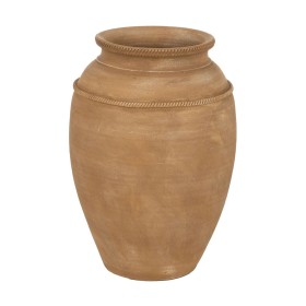 Vase Home ESPRIT grün Creme Kristall Moderne 12,5 x 12,5 x 30 cm | Tienda24 - Global Online Shop Tienda24.eu