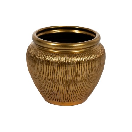 Vase Doré Céramique 30 x 30 x 28 cm | Tienda24 - Global Online Shop Tienda24.eu