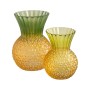 Vase Gelb grün Kristall | Tienda24 - Global Online Shop Tienda24.eu