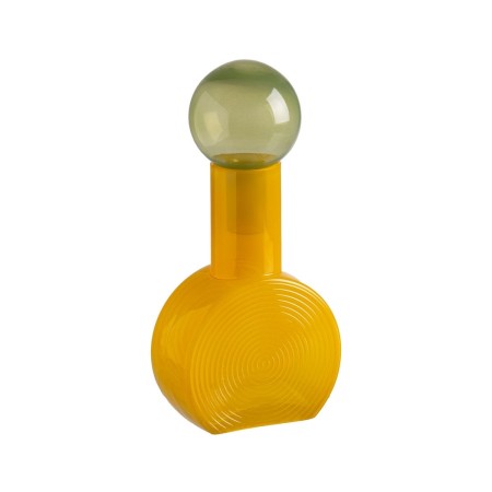 Decorative Figure Yellow Green Bottle 15,8 x 15,8 x 33,5 cm | Tienda24 - Global Online Shop Tienda24.eu