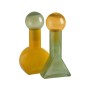 Decorative Figure Yellow Green Bottle 15,8 x 15,8 x 33,5 cm | Tienda24 - Global Online Shop Tienda24.eu