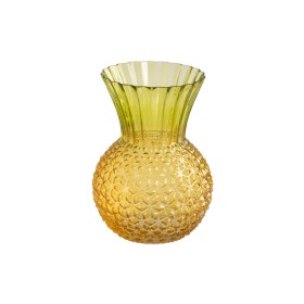 Vase Gelb grün Kristall von BigBuy Home, Vasen - Ref: S8807974, Preis: 23,14 €, Rabatt: %