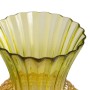 Vase Jaune Vert Verre | Tienda24 - Global Online Shop Tienda24.eu