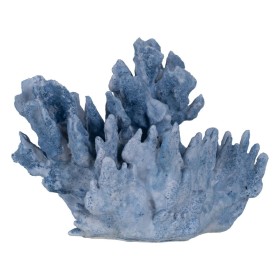 Decorative Figure Blue Coral 34 X 13 X 27 CM | Tienda24 - Global Online Shop Tienda24.eu