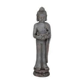 Scultura Grigio Argilla Fibra 44,5 x 28 x 70,5 cm Buddha | Tienda24 - Global Online Shop Tienda24.eu