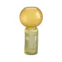 Vase Yellow Green Crystal | Tienda24 - Global Online Shop Tienda24.eu