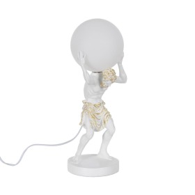 Lampe de bureau Versa Buda Porcelaine (21 x 33 x 21 cm) | Tienda24 - Global Online Shop Tienda24.eu