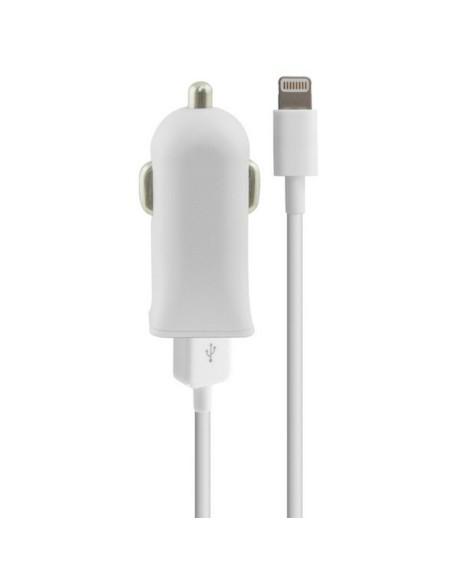 Chargeur USB pour Voiture + Câble Lightning MFi Contact Apple-compatible 2.1A | Tienda24 Tienda24.eu