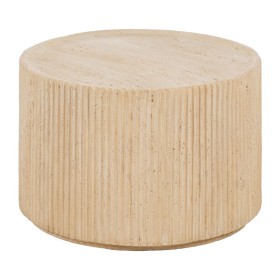 Table d'appoint Home ESPRIT Blanc Gris Naturel Métal 50 x 50 x 50 cm | Tienda24 - Global Online Shop Tienda24.eu