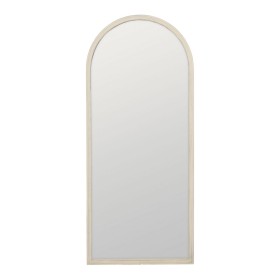 Espelho de parede Home ESPRIT Branco Dourado Metal Cristal 80 x 2,5 x 80 cm | Tienda24 - Global Online Shop Tienda24.eu