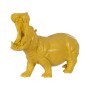 Decorative Figure Yellow Hippopotamus 66 x 25,5 x 51 cm | Tienda24 - Global Online Shop Tienda24.eu