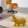 Decorative Figure Yellow Hippopotamus 66 x 25,5 x 51 cm | Tienda24 - Global Online Shop Tienda24.eu