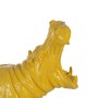 Decorative Figure Yellow Hippopotamus 66 x 25,5 x 51 cm | Tienda24 - Global Online Shop Tienda24.eu