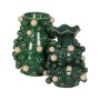 Vase Blanc Vert Céramique 24,7 x 24,7 x 34 cm | Tienda24 - Global Online Shop Tienda24.eu