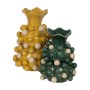 Vase White Green Ceramic 24 x 24 x 31,5 cm | Tienda24 - Global Online Shop Tienda24.eu