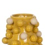 Vase Yellow White Ceramic 21 x 21 x 26 cm | Tienda24 - Global Online Shop Tienda24.eu