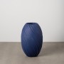 Vase Dark blue Magnesium 51,5 x 51,5 x 76,6 cm | Tienda24 - Global Online Shop Tienda24.eu