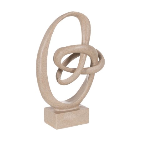 Figura Decorativa Beige Abstracto 29 x 13,5 x 42 cm | Tienda24 - Global Online Shop Tienda24.eu