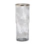 Vase Blanc Champagne Aluminium Verre 19,5 x 19,5 x 51 cm | Tienda24 - Global Online Shop Tienda24.eu