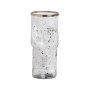 Vase Weiß Champagner Aluminium Kristall 18,5 x 18,5 x 39 cm | Tienda24 - Global Online Shop Tienda24.eu