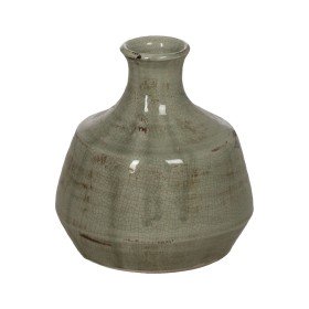 Vase Rayures Gris Doré verre 14,5 x 22 x 14,5 cm (6 Unités) | Tienda24 - Global Online Shop Tienda24.eu