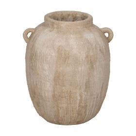 Jarrón Blanco Terracota 26 x 28 x 60 cm | Tienda24 - Global Online Shop Tienda24.eu