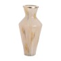 Vase Beige Doré Aluminium Verre 28 x 28 x 57 cm | Tienda24 - Global Online Shop Tienda24.eu