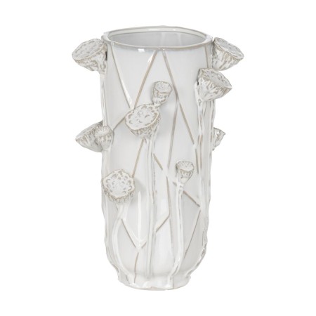 Vase Blanc Céramique 25,5 x 24 x 41 cm | Tienda24 - Global Online Shop Tienda24.eu