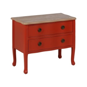 Mesita de Noche Alexandra House Living Rojo 40 x 59 x 50 cm | Tienda24 - Global Online Shop Tienda24.eu