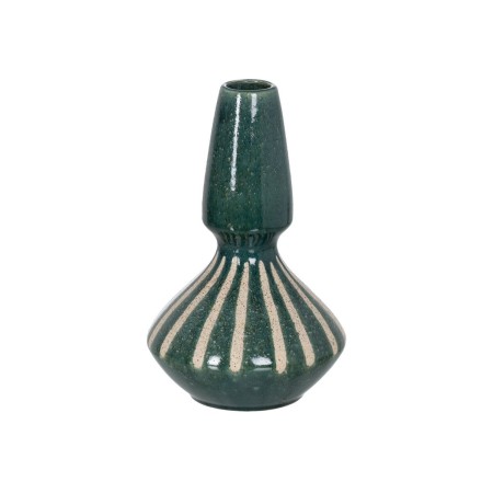 Vase White Green Ceramic 19,3 x 19,3 x 31,2 cm | Tienda24 - Global Online Shop Tienda24.eu