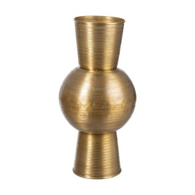 Vase Gold Aluminium 19,7 x 19,7 x 41,3 cm | Tienda24 - Global Online Shop Tienda24.eu