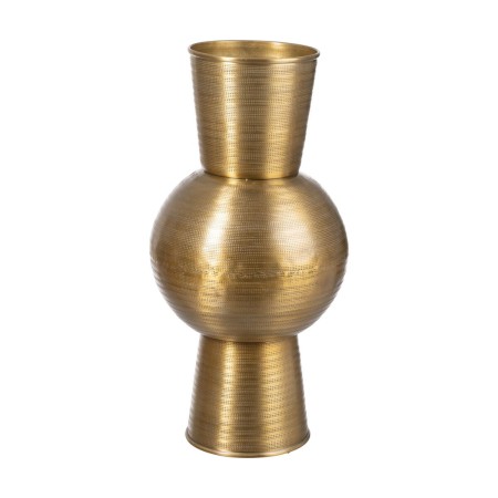 Vase Doré Aluminium 25,4 x 25,4 x 50,8 cm | Tienda24 - Global Online Shop Tienda24.eu