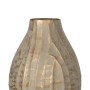 Vase Beige Doré Fer 16 x 16 x 30 cm | Tienda24 - Global Online Shop Tienda24.eu