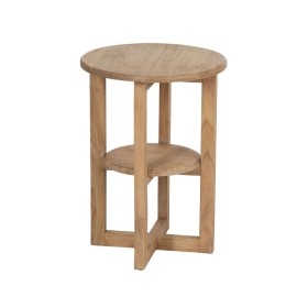 Mesa de apoio Bege Bambu 49,5 x 49,5 x 37,5 cm | Tienda24 - Global Online Shop Tienda24.eu