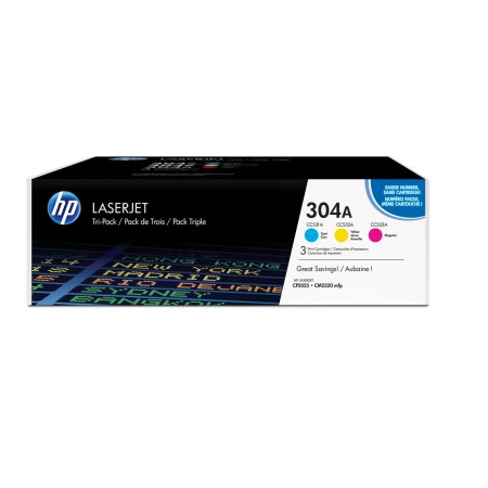 Toner HP CF372AM Cyan/Magenta/Jaune de HP, Toners et encre pour imprimante - Réf : M0510294, Prix : 461,31 €, Remise : %