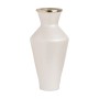 Vase White Golden Aluminium Crystal 28 x 28 x 57 cm | Tienda24 - Global Online Shop Tienda24.eu