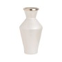 Vase White Golden Aluminium Crystal 25 x 25 x 48 cm | Tienda24 - Global Online Shop Tienda24.eu