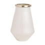 Vase Weiß Gold Aluminium Kristall 25 x 25 x 39 cm | Tienda24 - Global Online Shop Tienda24.eu